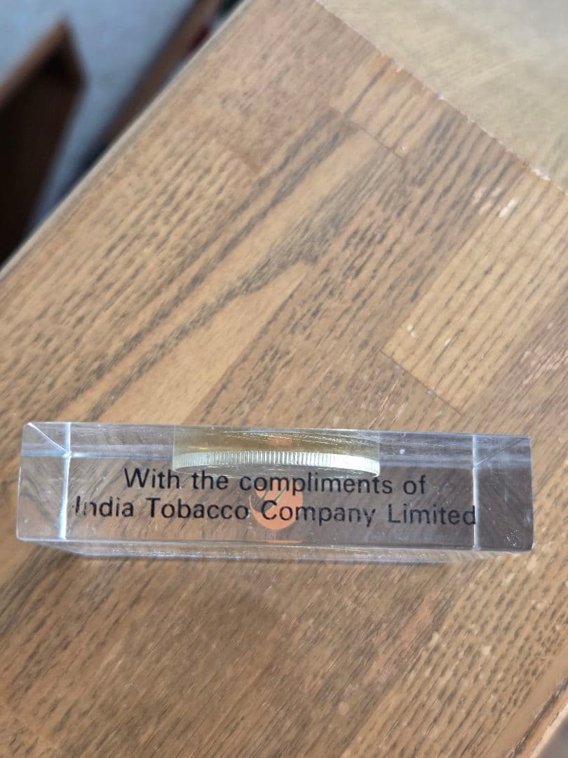 (置き物)インド共和国　ガンジー生誕100周年記念　10ルピー銀貨　1969