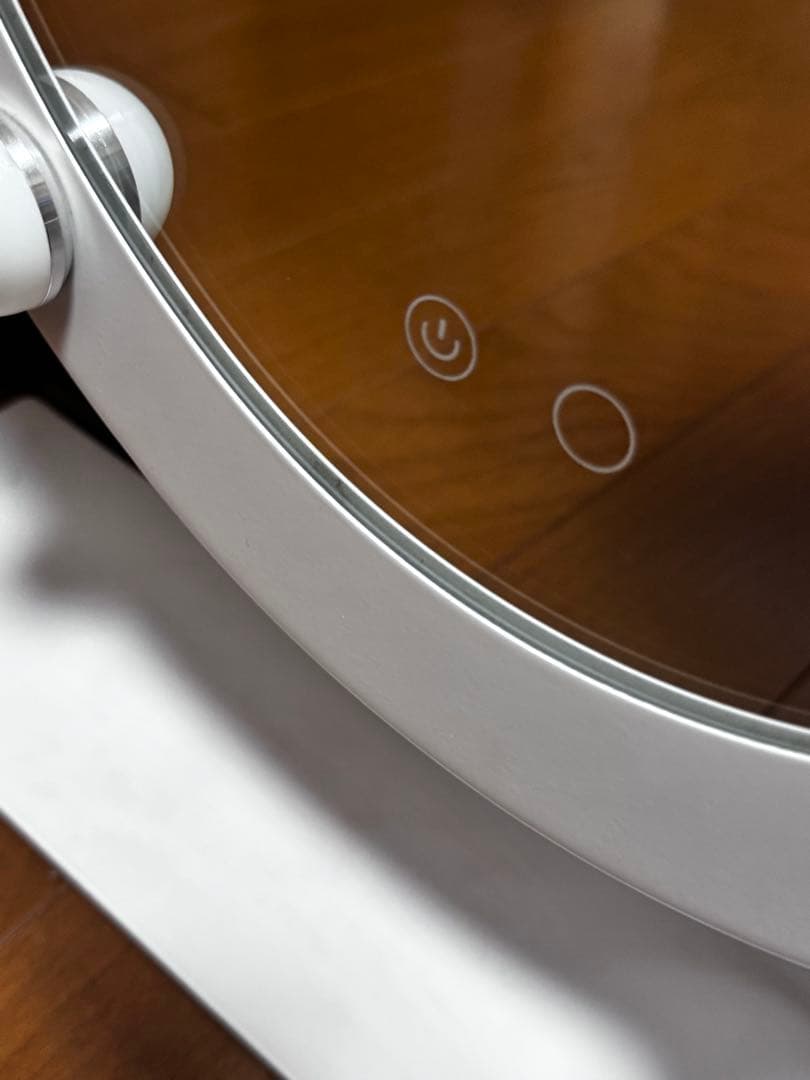 Francfrancハリウッドミラーラウンドホワイト【女優ミラー】