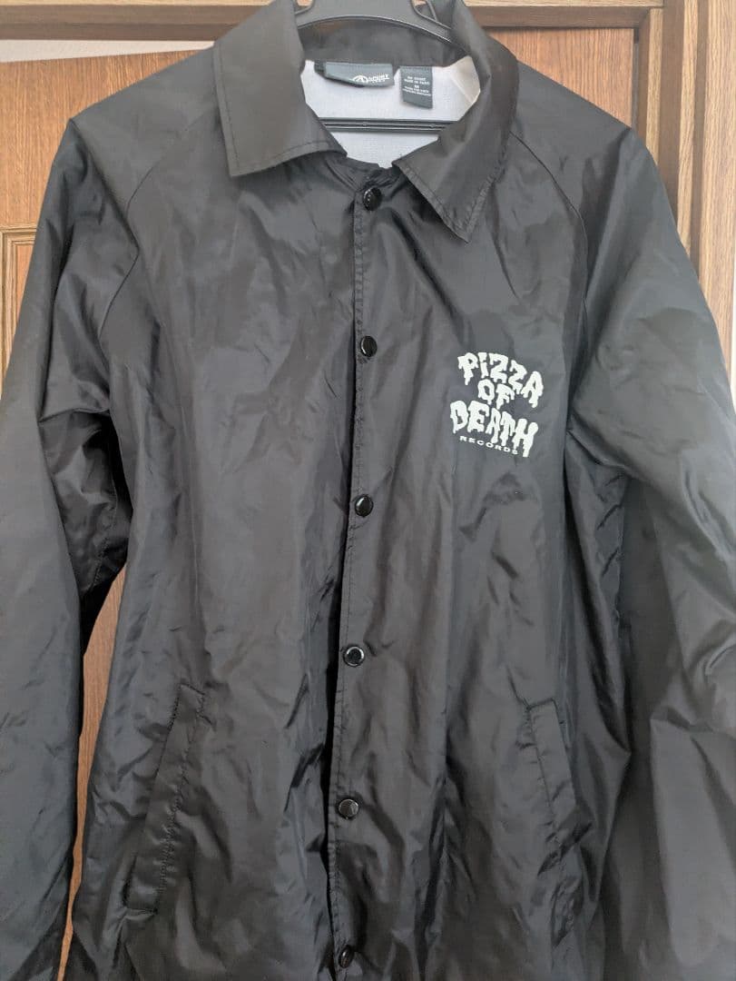 Pizza of Death コーチジャケット ブラック