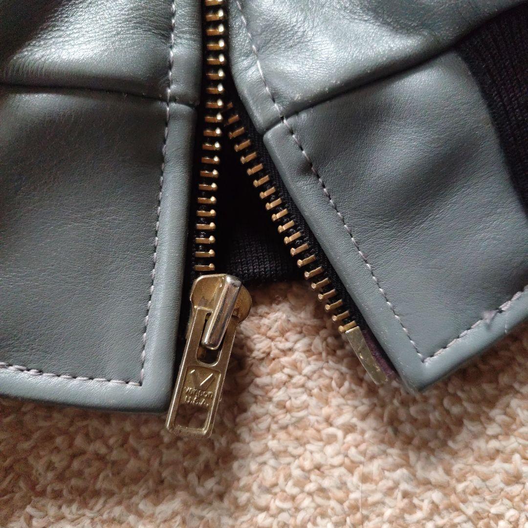 Vanson Leathers シングルライダースジャケット 32