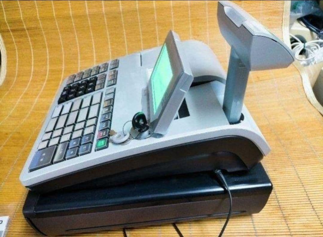 カシオレジスター　TE-2700　フル設定込み　PC連携　7211172