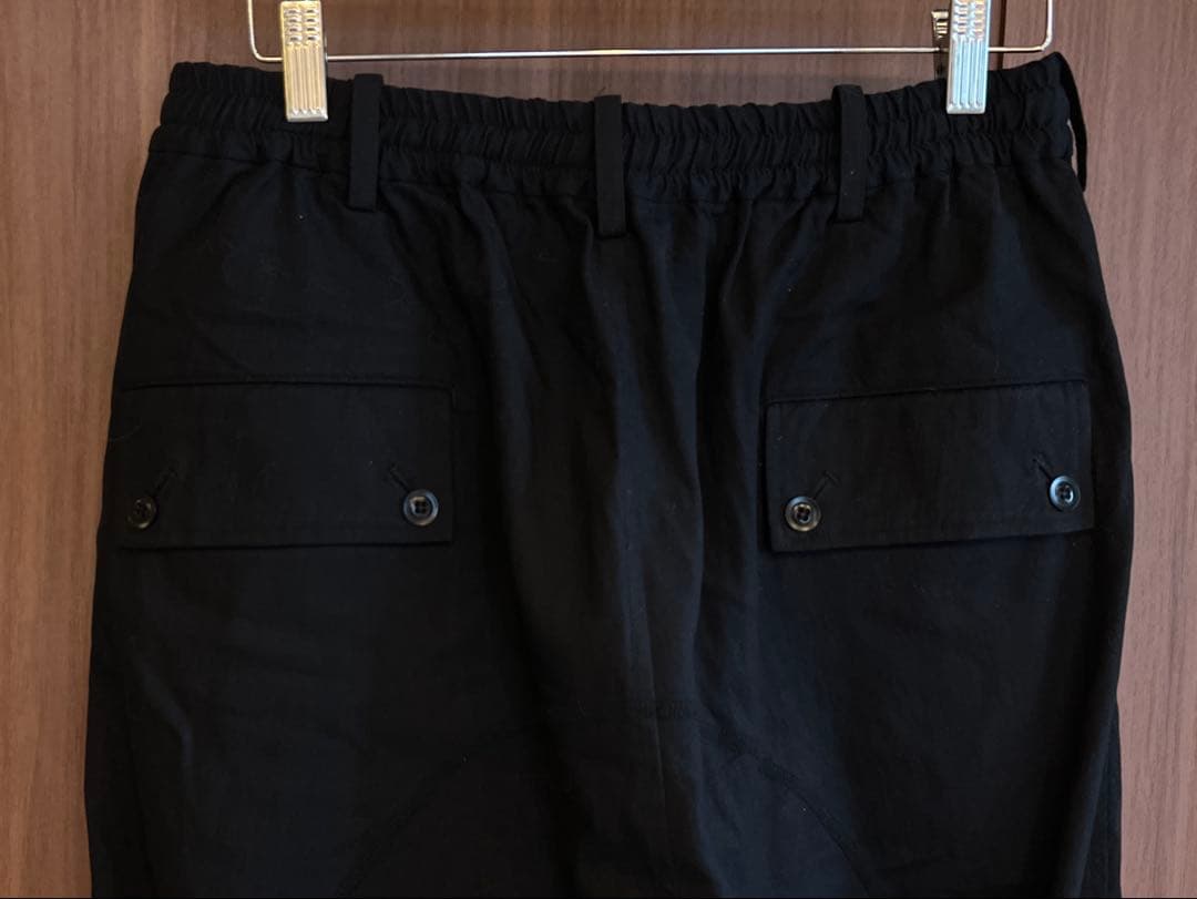 s'yte サイトヨウジヤマモト ブラック サルエルパンツ