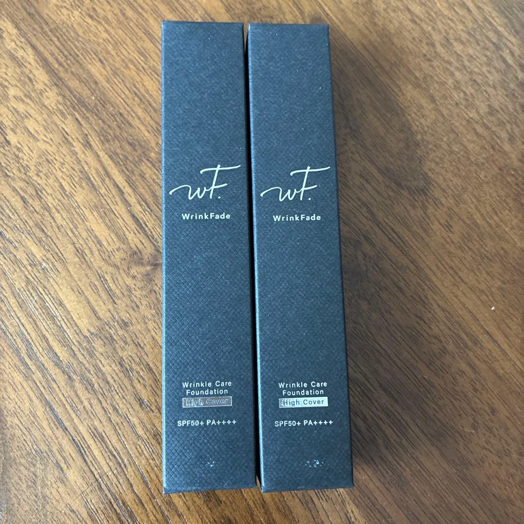 リンクルケアファンデーション（ハイカバー） WrinkFade ２本