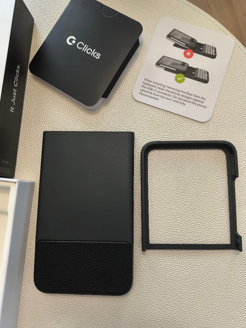 Motorola Razr Clicks keyboard キーボード　ケース