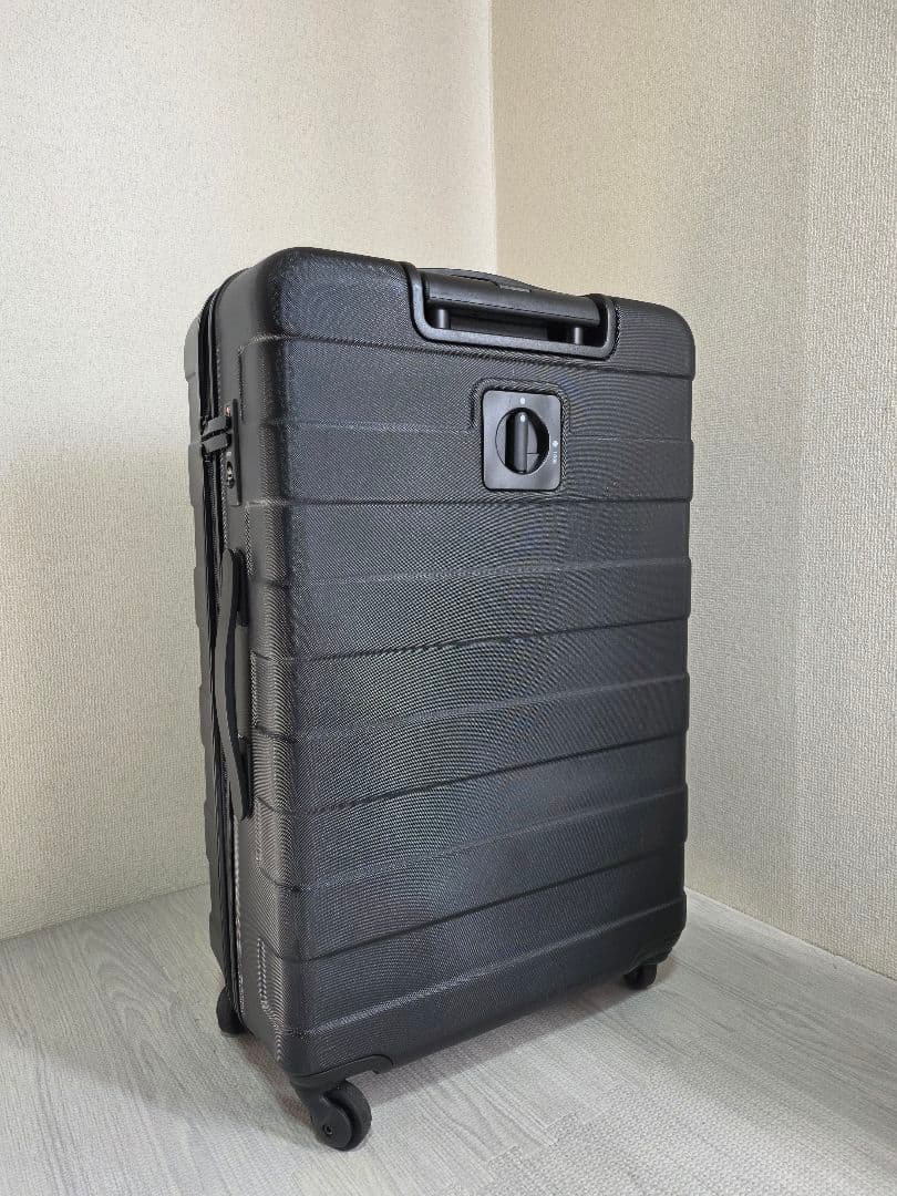 【鍵付き】無印良品　ブラック キャリーケース