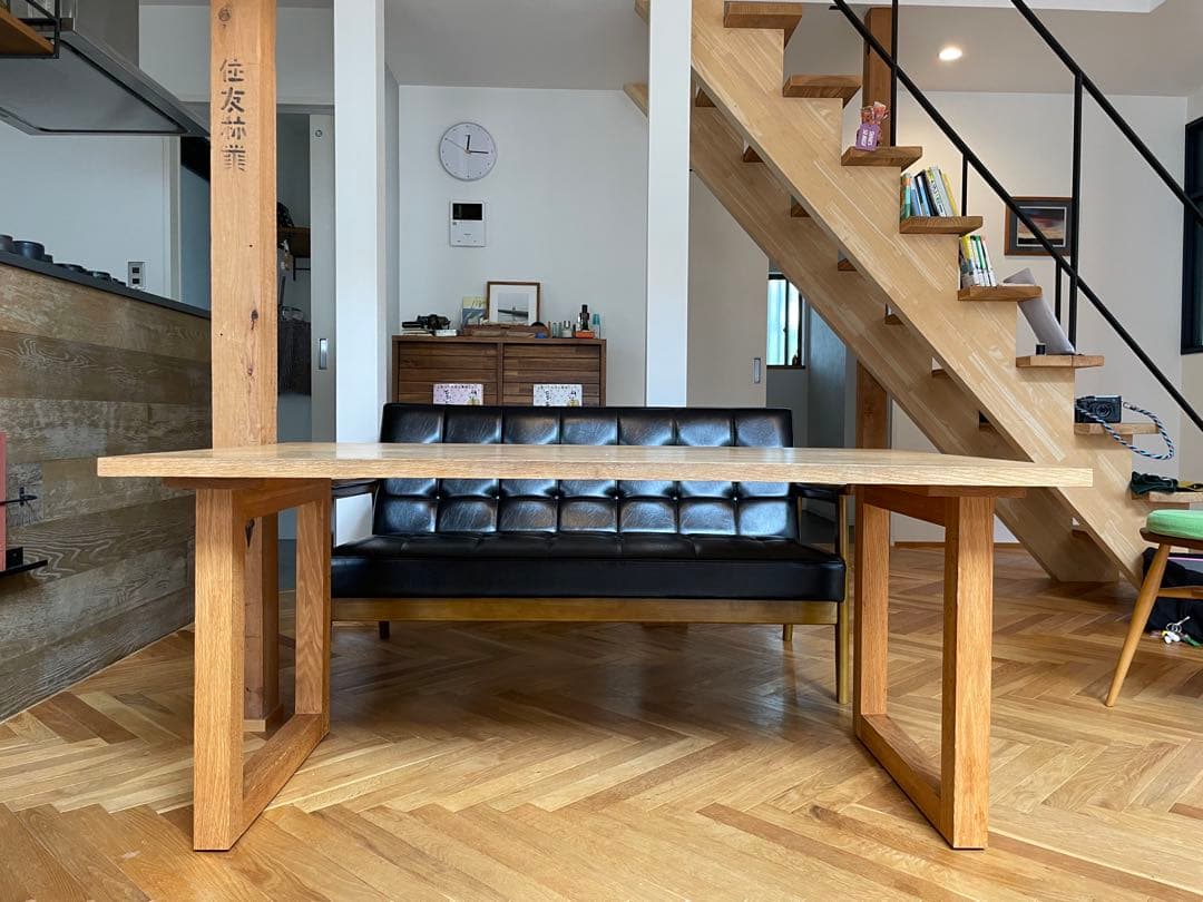 木製ダイニングテーブル 大きめ ナチュラルウッド　カリモク