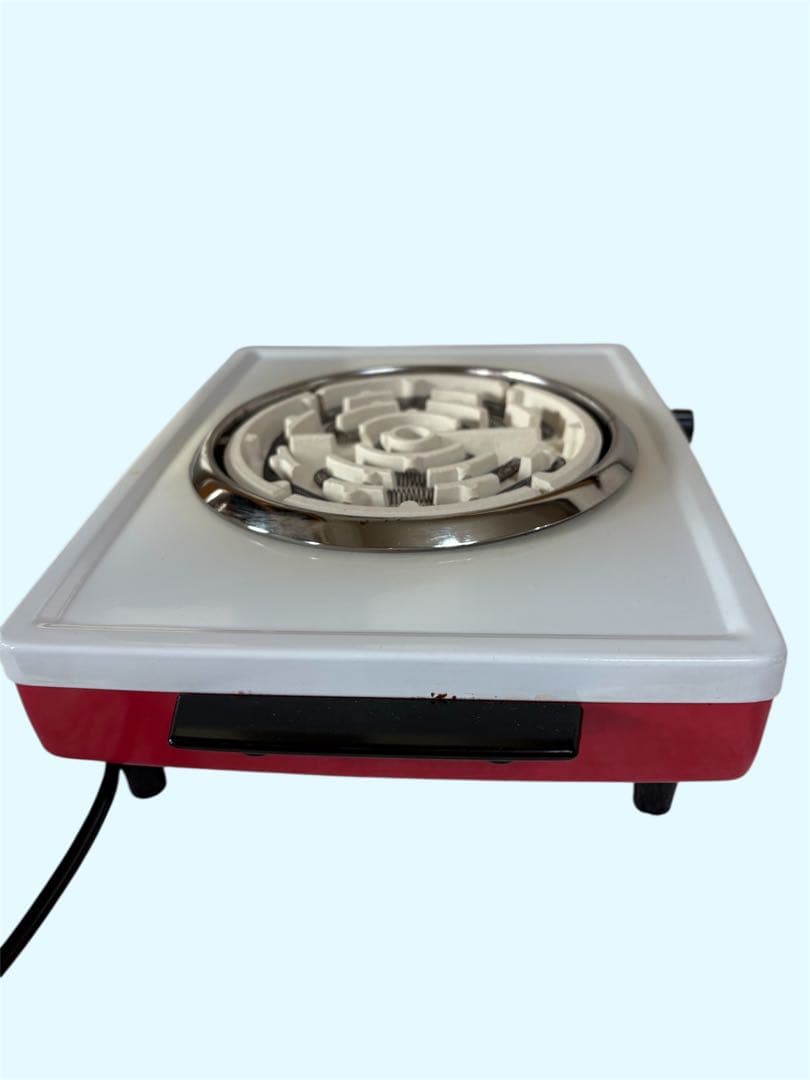 【レトロ家電・ジャンク品】NEC 電気コンロ EK-660 4段スイッチ付