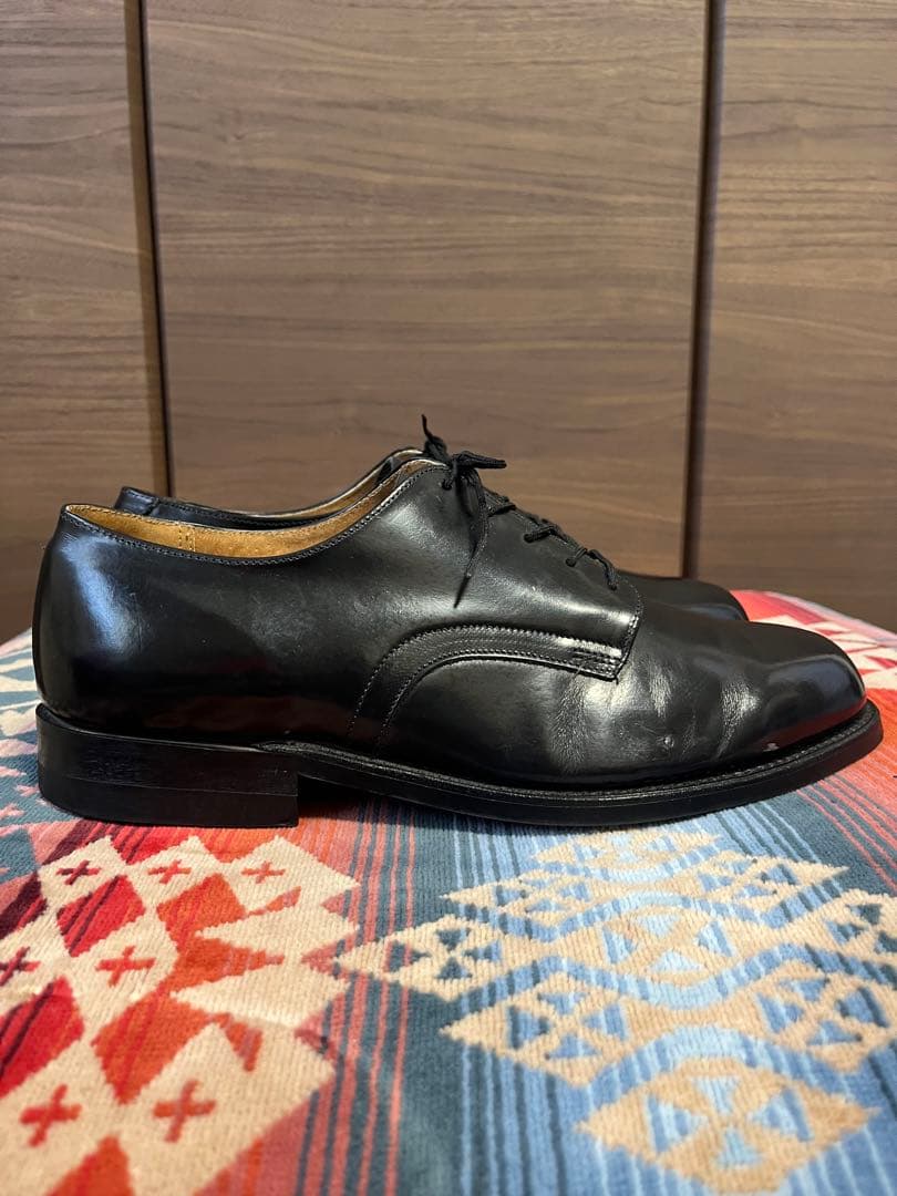 90's アメリカ軍 US NAVY レザーソール サービスシューズ