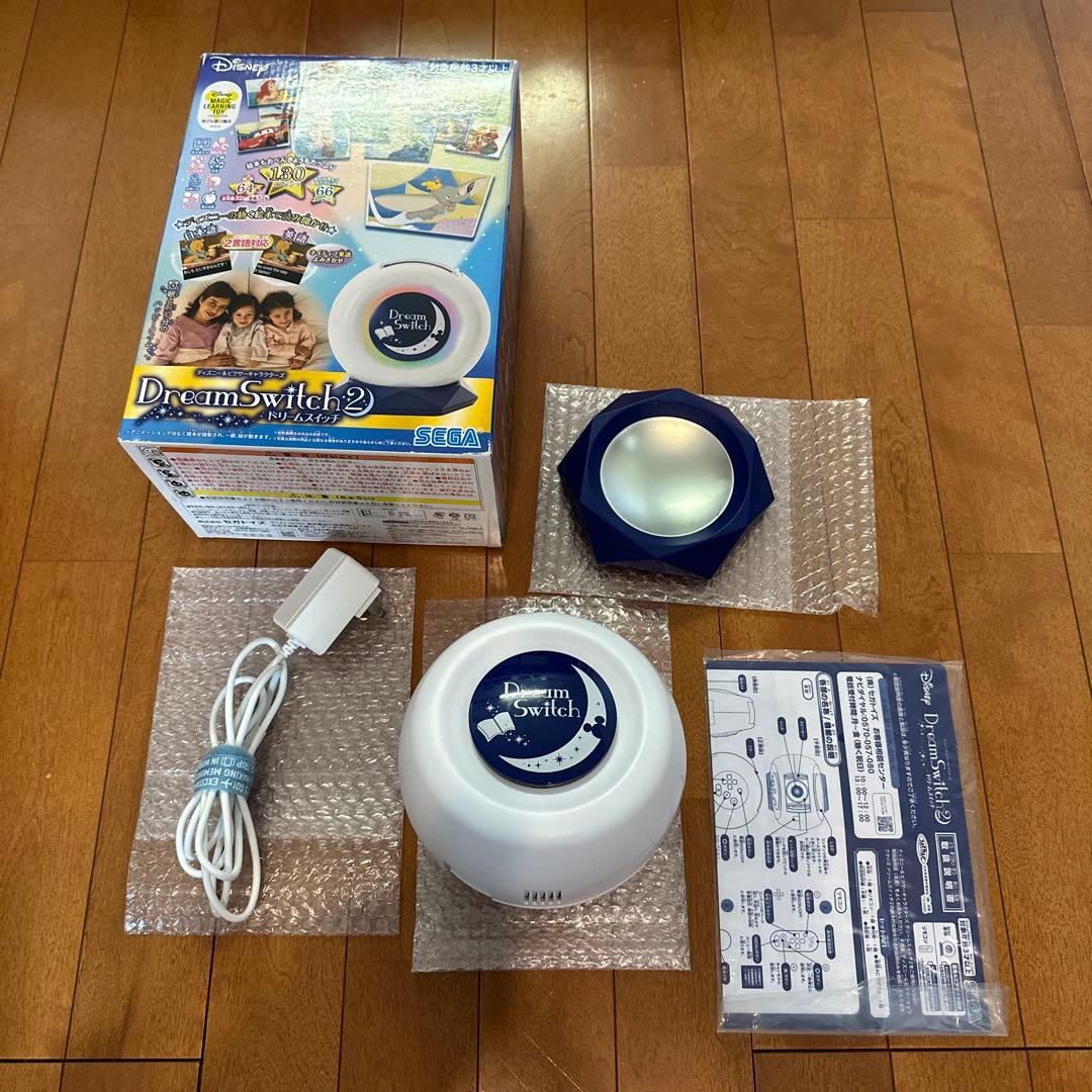 ディズニー＆ピクサーキャラクターズ　ドリームスイッチ2 ADアダプタ&リモコン付