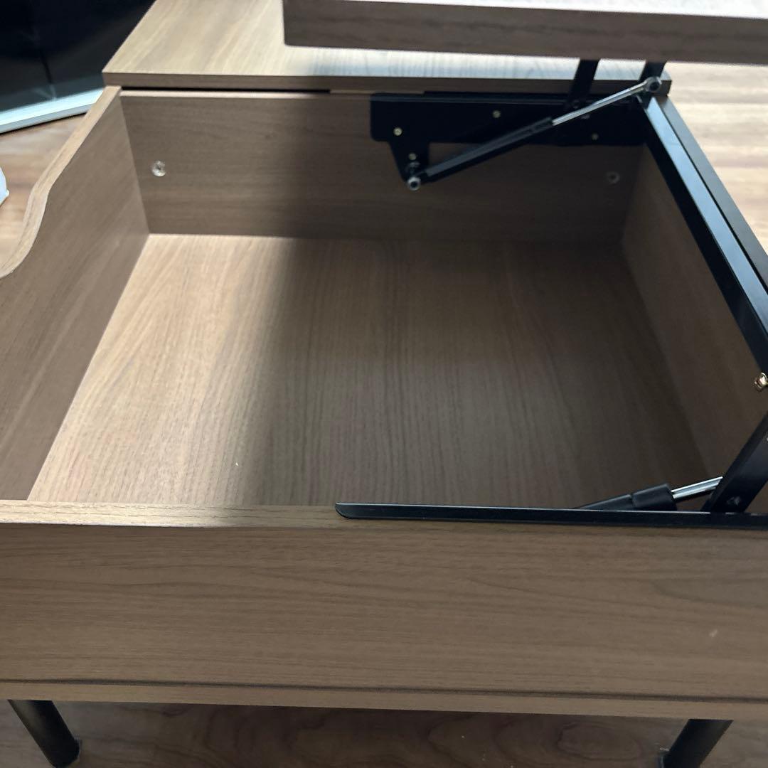 ニトリ　センターテーブル　リフティ　昇降式テーブル　ダイニングテーブル　デスク