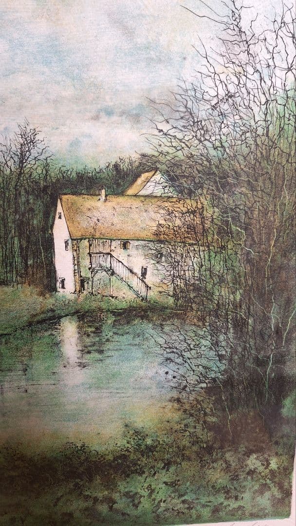 ベルナール・ガントナー　 リトグラフ 52/100　絵画　有名画家　洋画