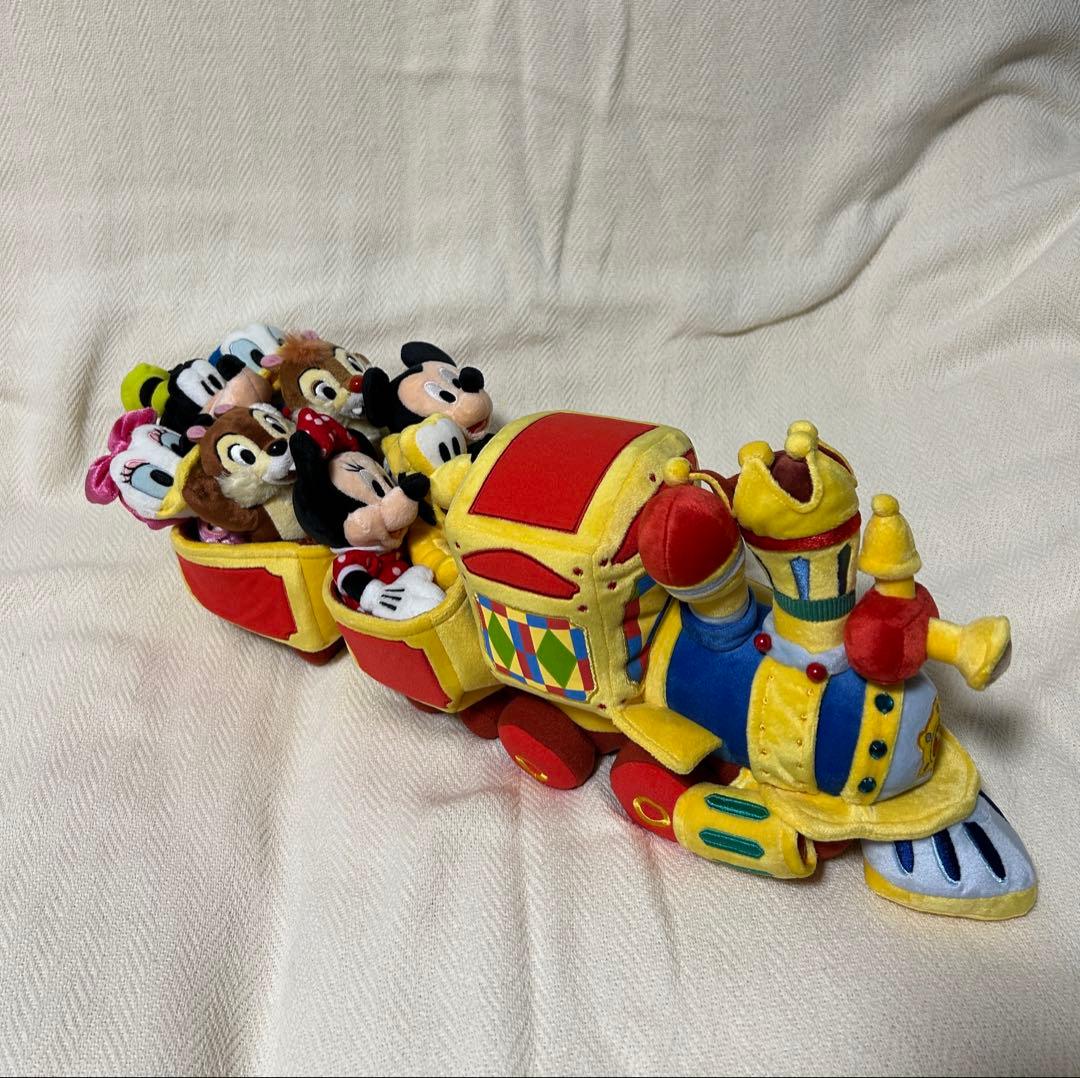 【激レア】心斎橋ディズニーストア　 1周年記念 プラッシュトレイン