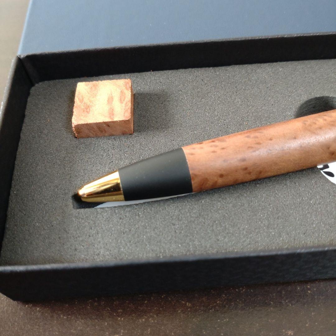 野原工芸　スタンダードボールペン　限定樹種セコイア瘤