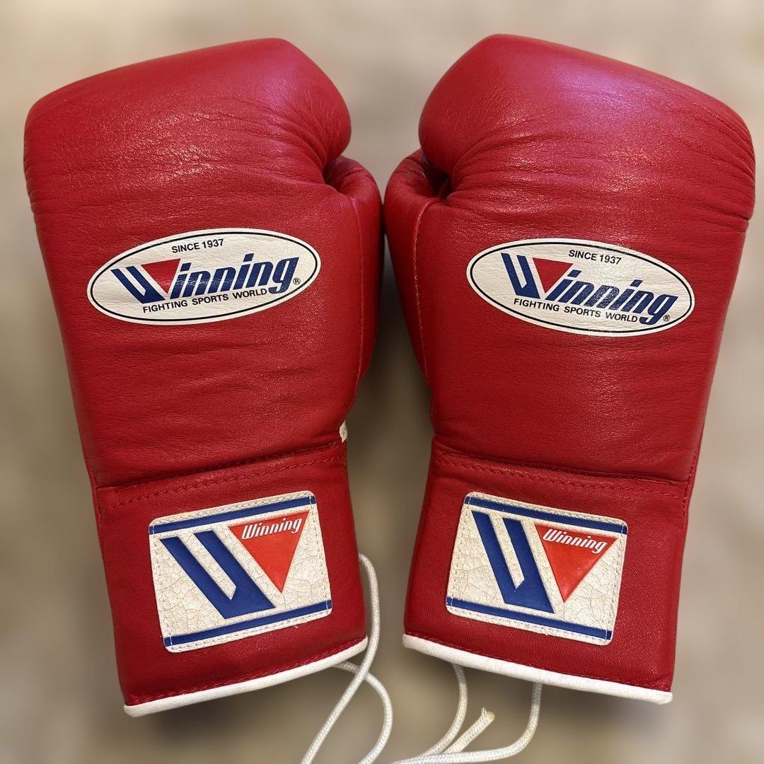 ウイニング　ボクシンググローブ　6オンス　赤　レッド