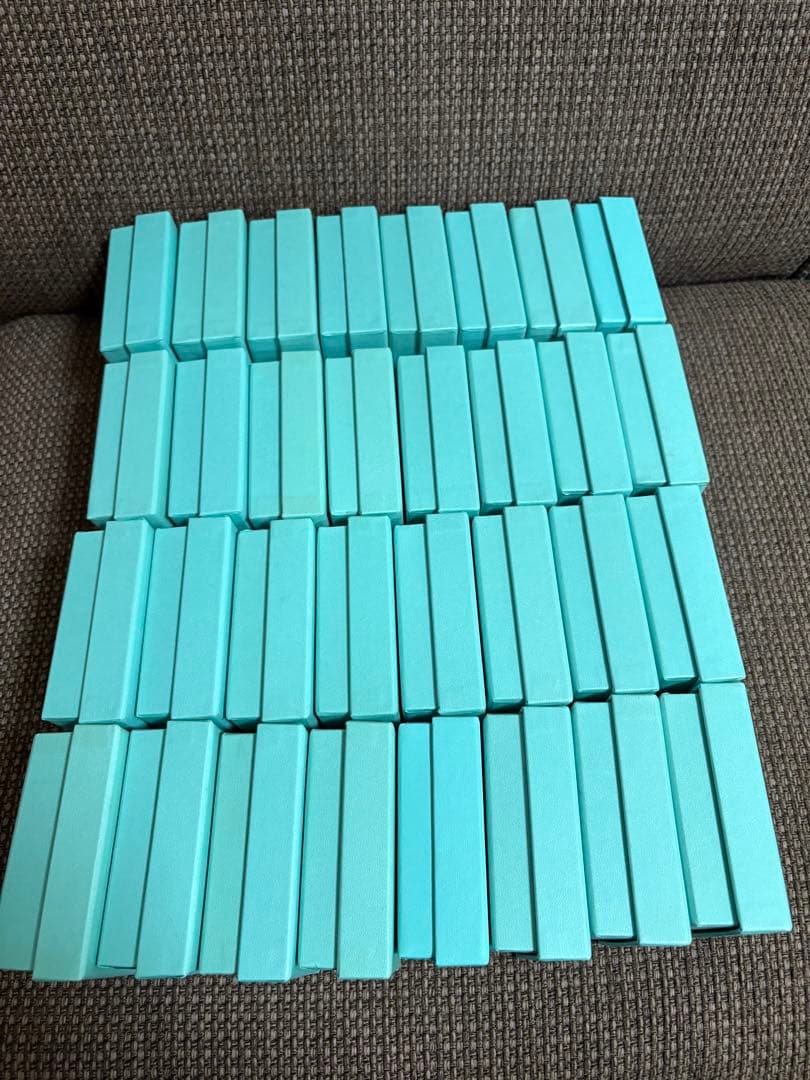 国内旧型　ティファニー空箱　巾着32セット