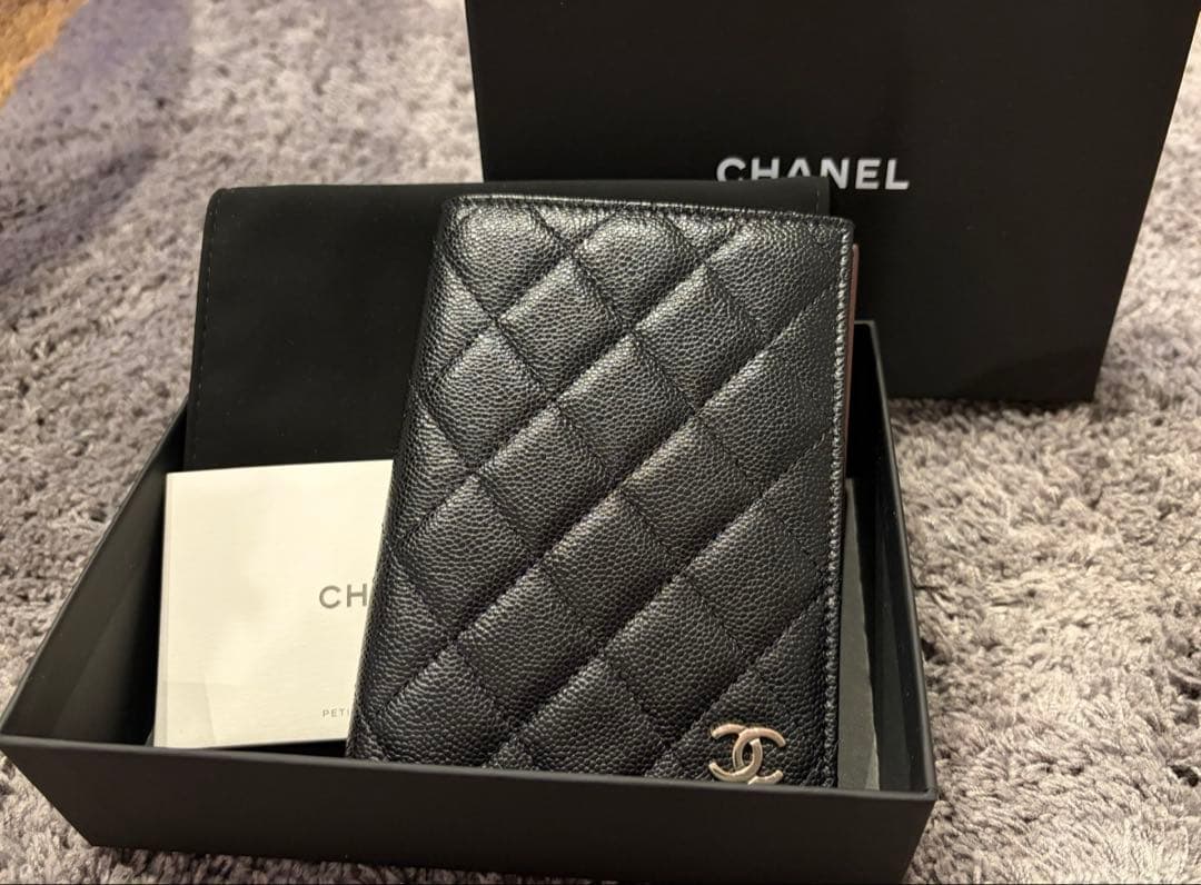 新品 CHANEL シャネル カード パスポートケース