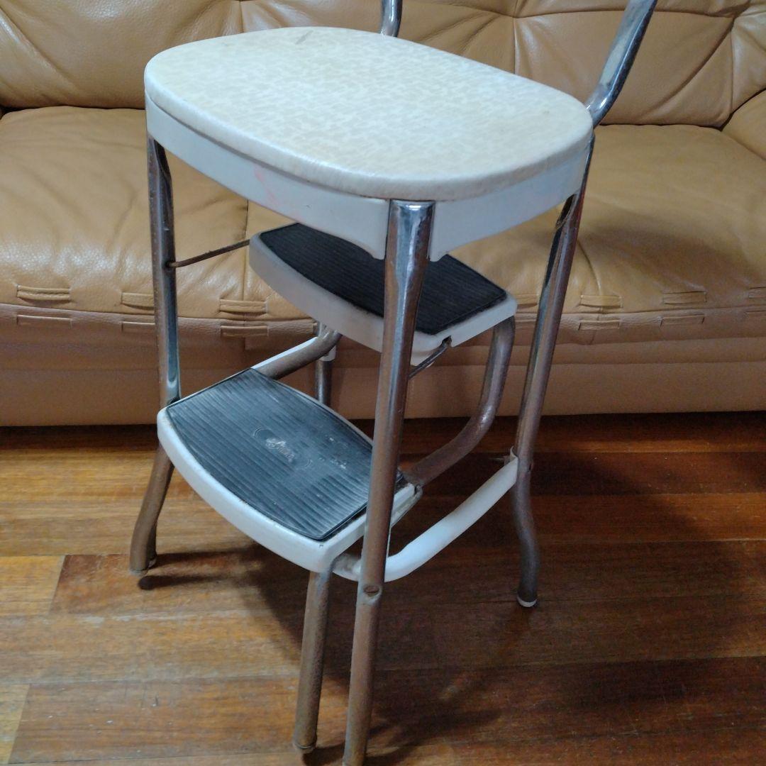 米国USAステップチェア椅子Coscoビンテージミッドセンチュリー古道具レトロ