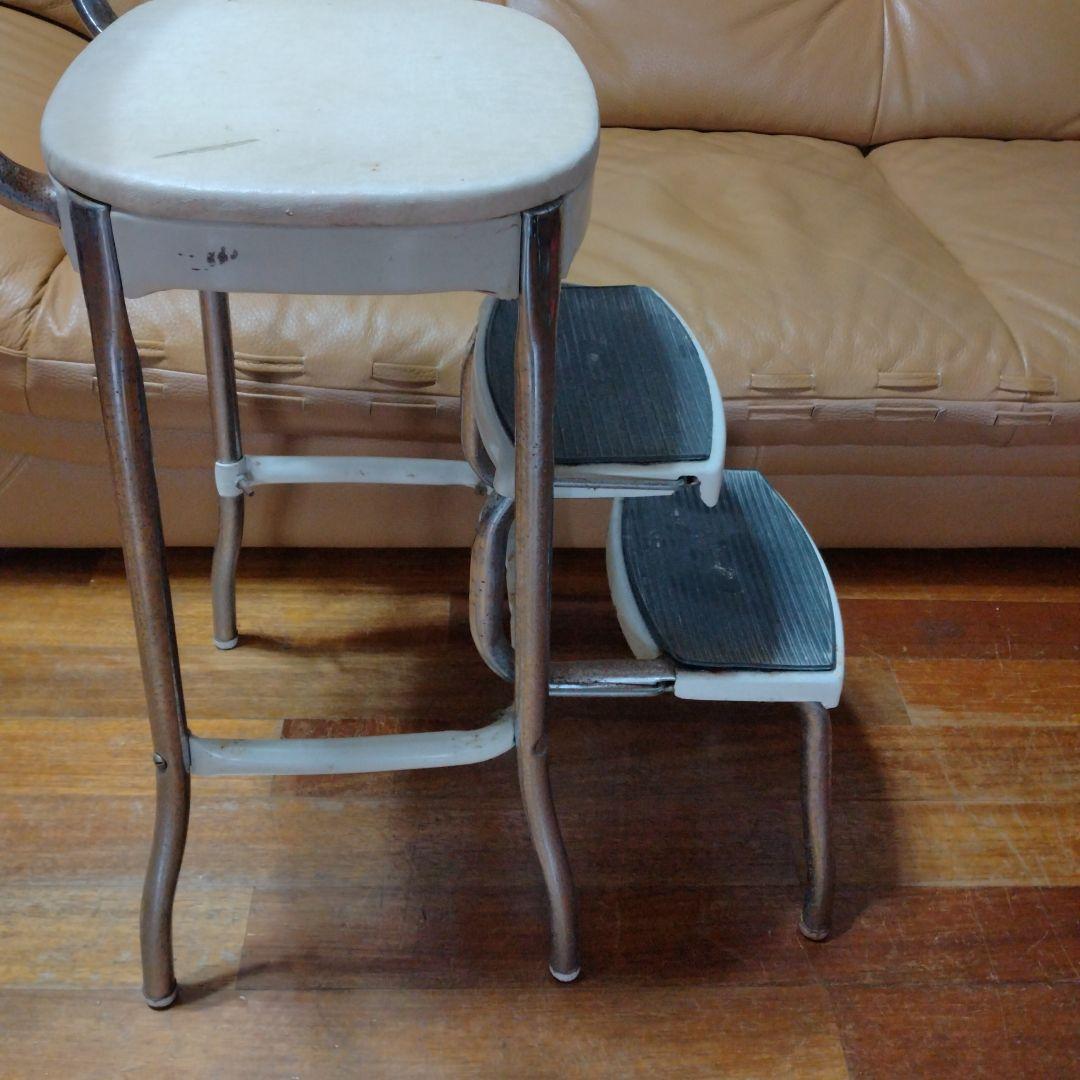 米国USAステップチェア椅子Coscoビンテージミッドセンチュリー古道具レトロ