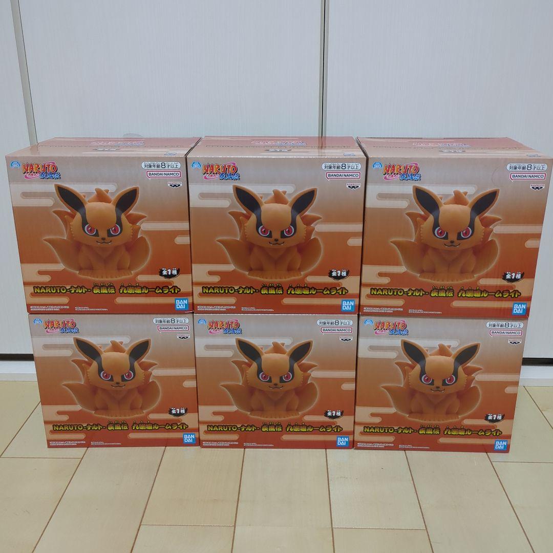NARUTO ナルト 疾風伝 九喇嘛ルームライト6個セット
