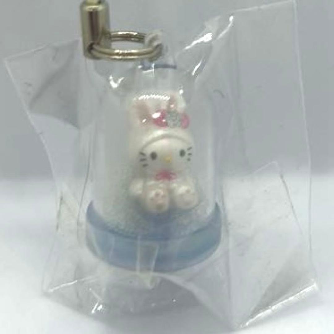 希少☆キティ ご当地 北海道☆ストラップ＆ボールペン☆雪うさぎ☆未使用