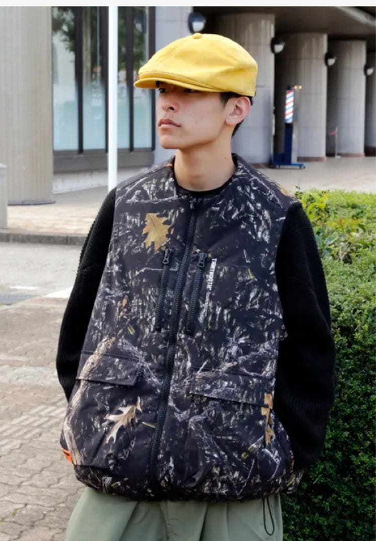 TBPR BULLET CAMO REVERSIBLE VEST新品Mサイズ