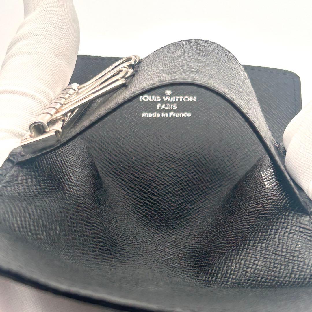 極美品✨ルイヴィトン 6連 キーケース ダミエ グラフィット ミュルティクレ6