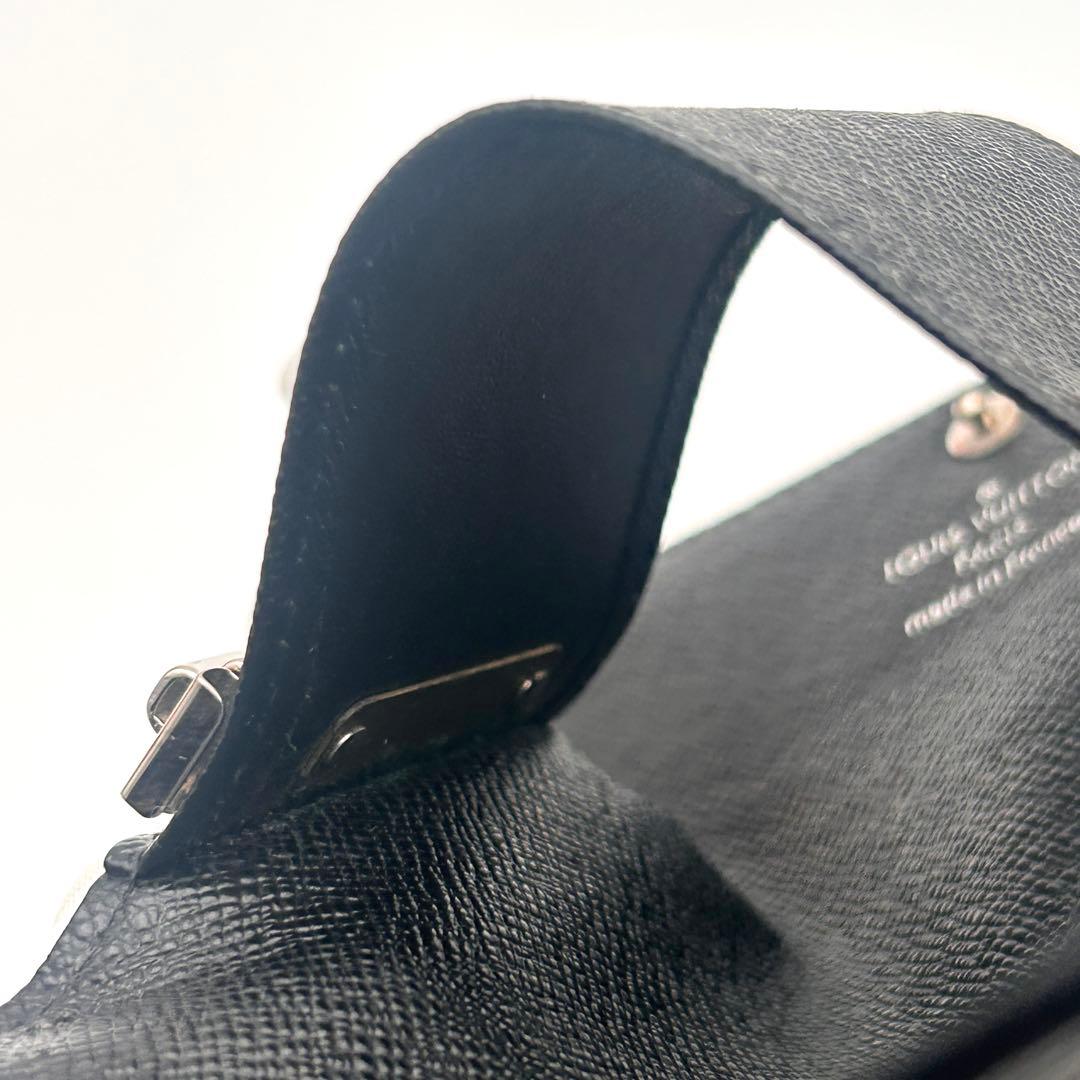 極美品✨ルイヴィトン 6連 キーケース ダミエ グラフィット ミュルティクレ6