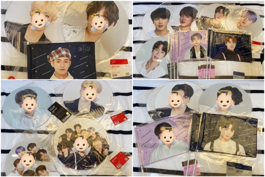 BTS うちわ フラッグ