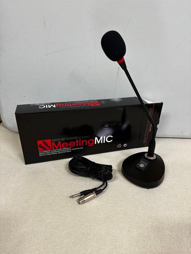 ［新品］グースネック型コンデンサーマイクMeetingMIC 4台セット