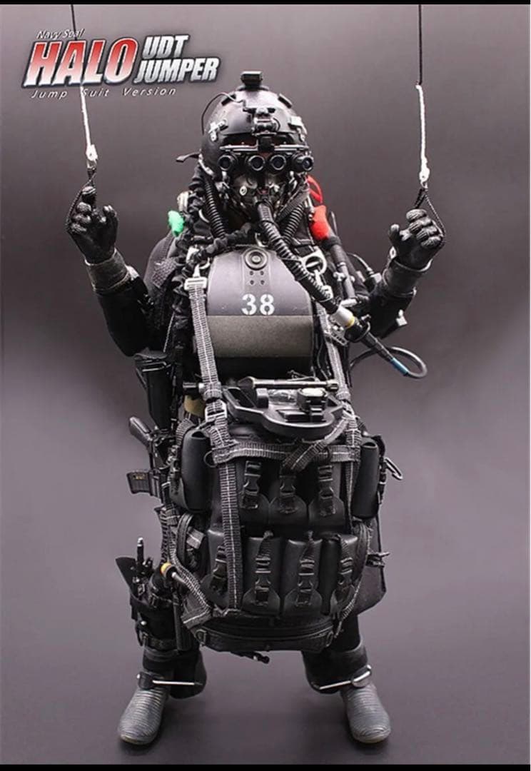 1/6 ネイビーシールHalo UDTジャンパージャンプスーツ H-04