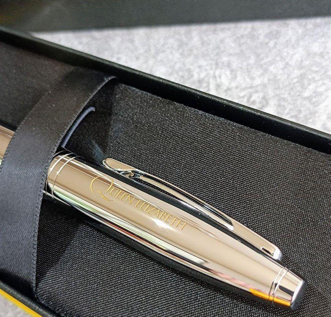 ☘エリザベス女王記念刻印☘ レア美品! CROSS 高級 ボールペン