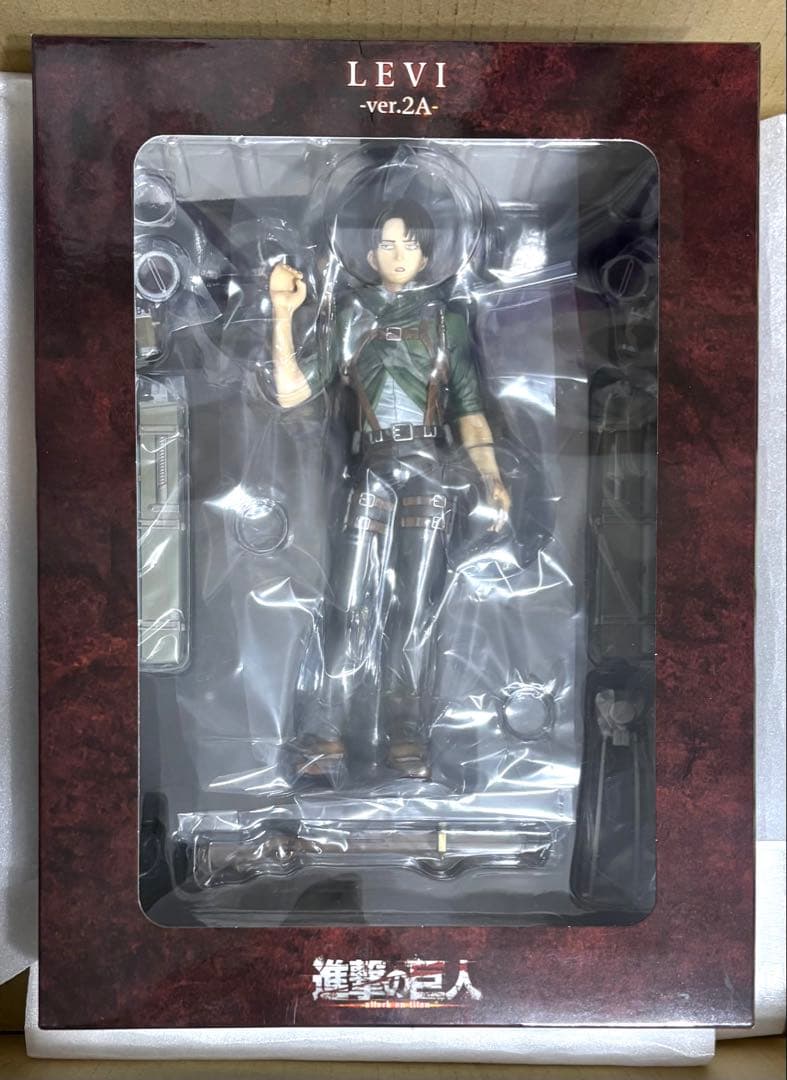 進撃の巨人 リヴァイ　フィギュア　BRAVEACT 1/8 -ver.2A-