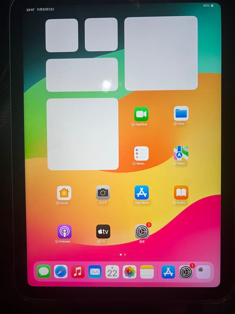 【美品】iPad 第10世代【WiFiモデル】64GB シルバー