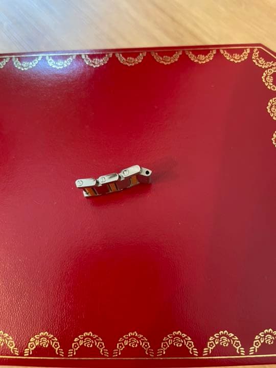 カルティエ　時計　タンクフランセーズ　パーツ　コンビ