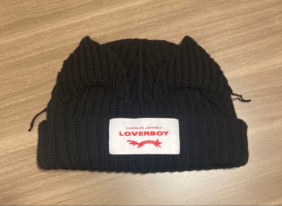あんぽんたんさま専用 美品 LOVERSBOY 猫耳ニット帽