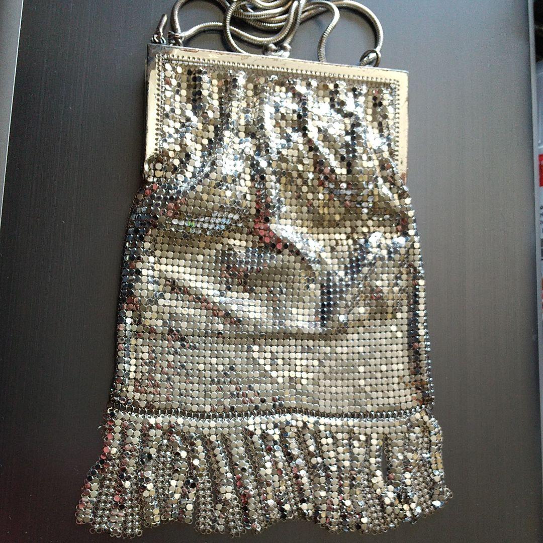 値下げしました‼️アンティークキラキラバックPARIS