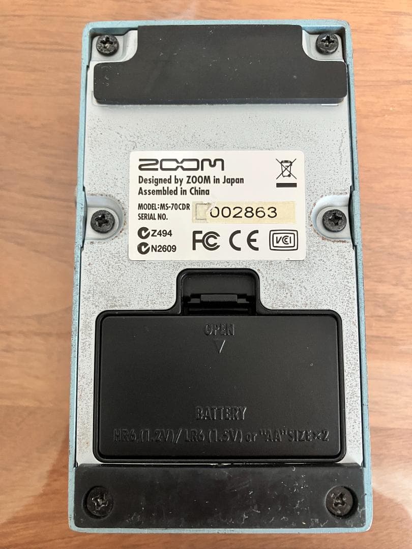 ZOOM MS-70CDR マルチストンプ ②