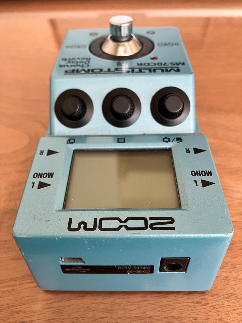ZOOM MS-70CDR マルチストンプ ②