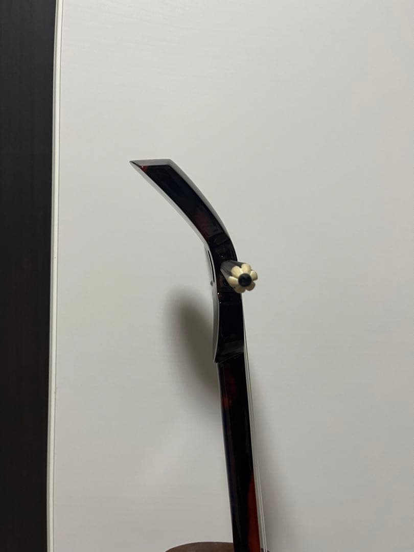 沖縄三線　本島黒木　拝領南風原型　みーむん