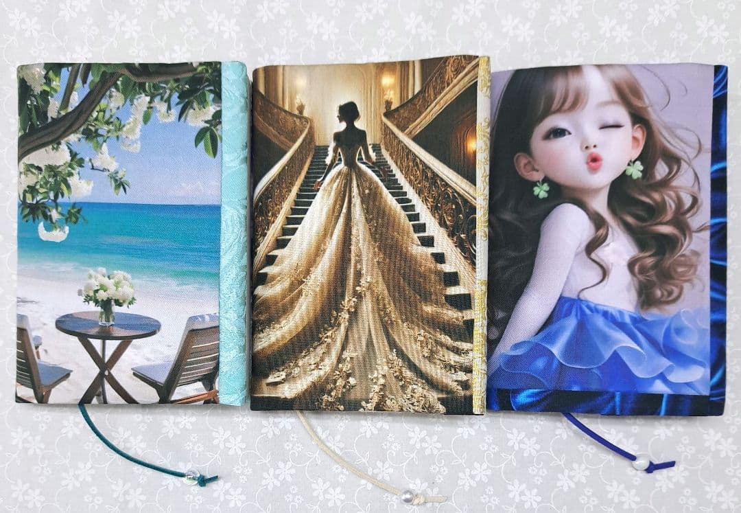 黒紫焔　コクシエンブックカバー