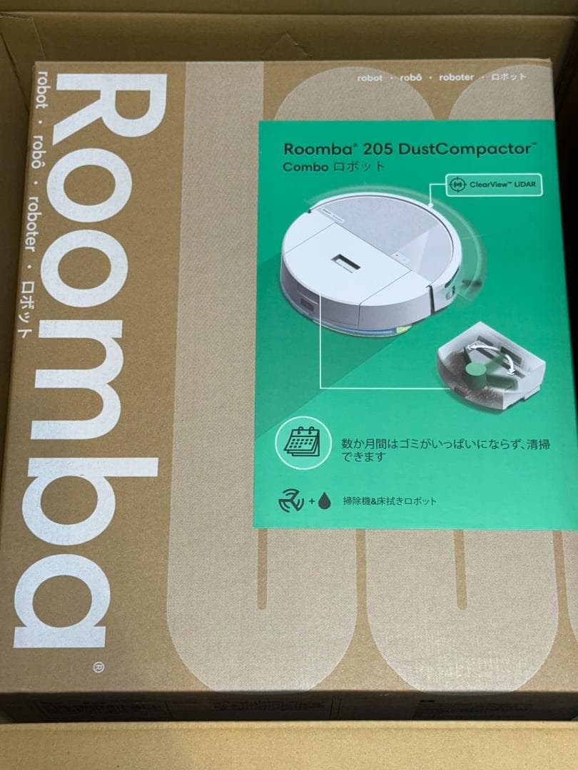 ルンバ（Roomba）205 DustCompactor Combo ロボット