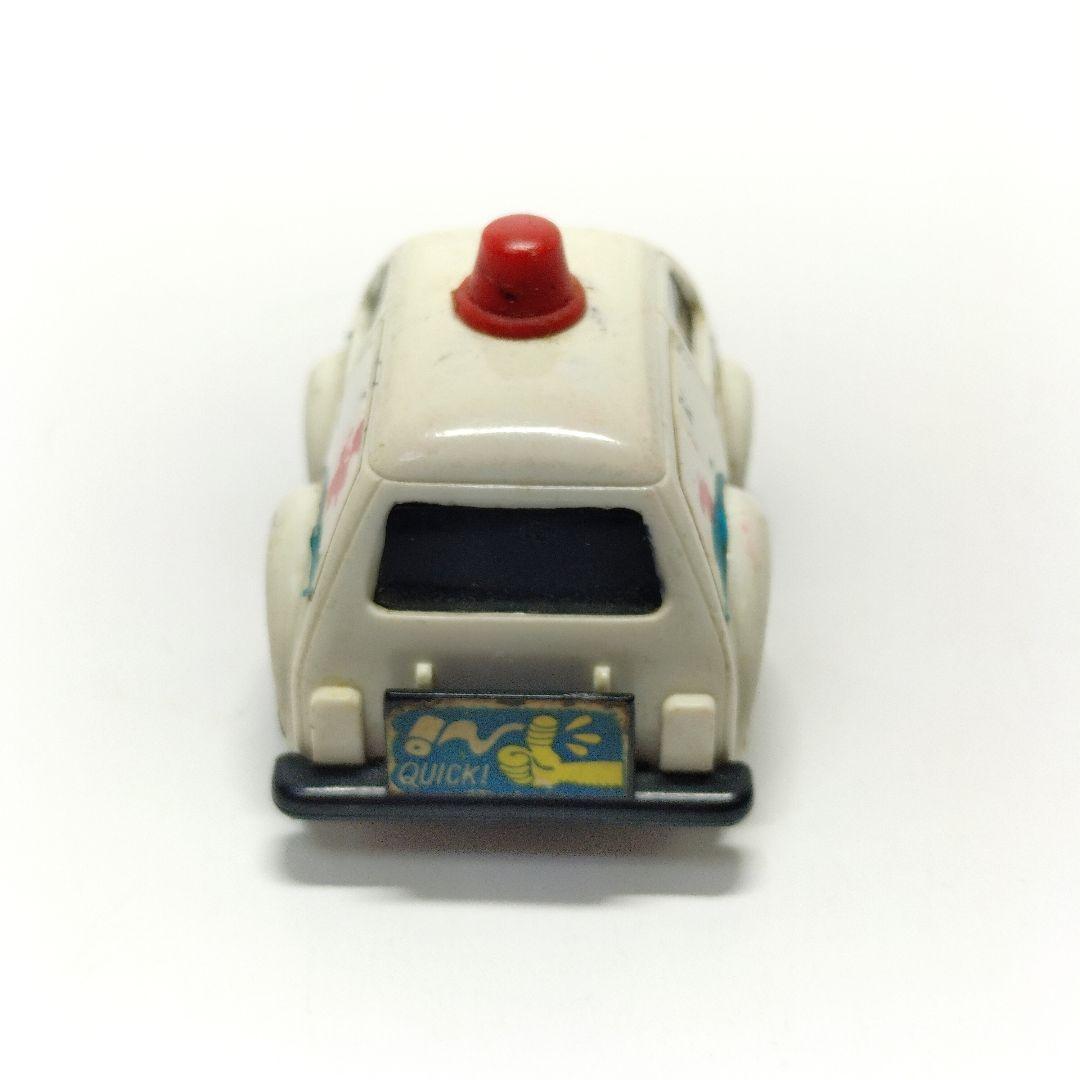 当時物 タカラ 豆ダッシュ 救急車 TAKARA JAPAN チョロQ ミニカー