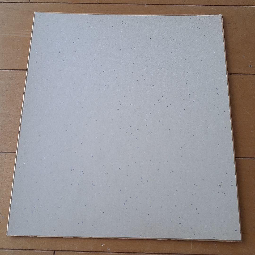 森高千里のサイン色紙(直筆、本物)【希少】 通常色紙サイズ、綺麗(保存状態良)