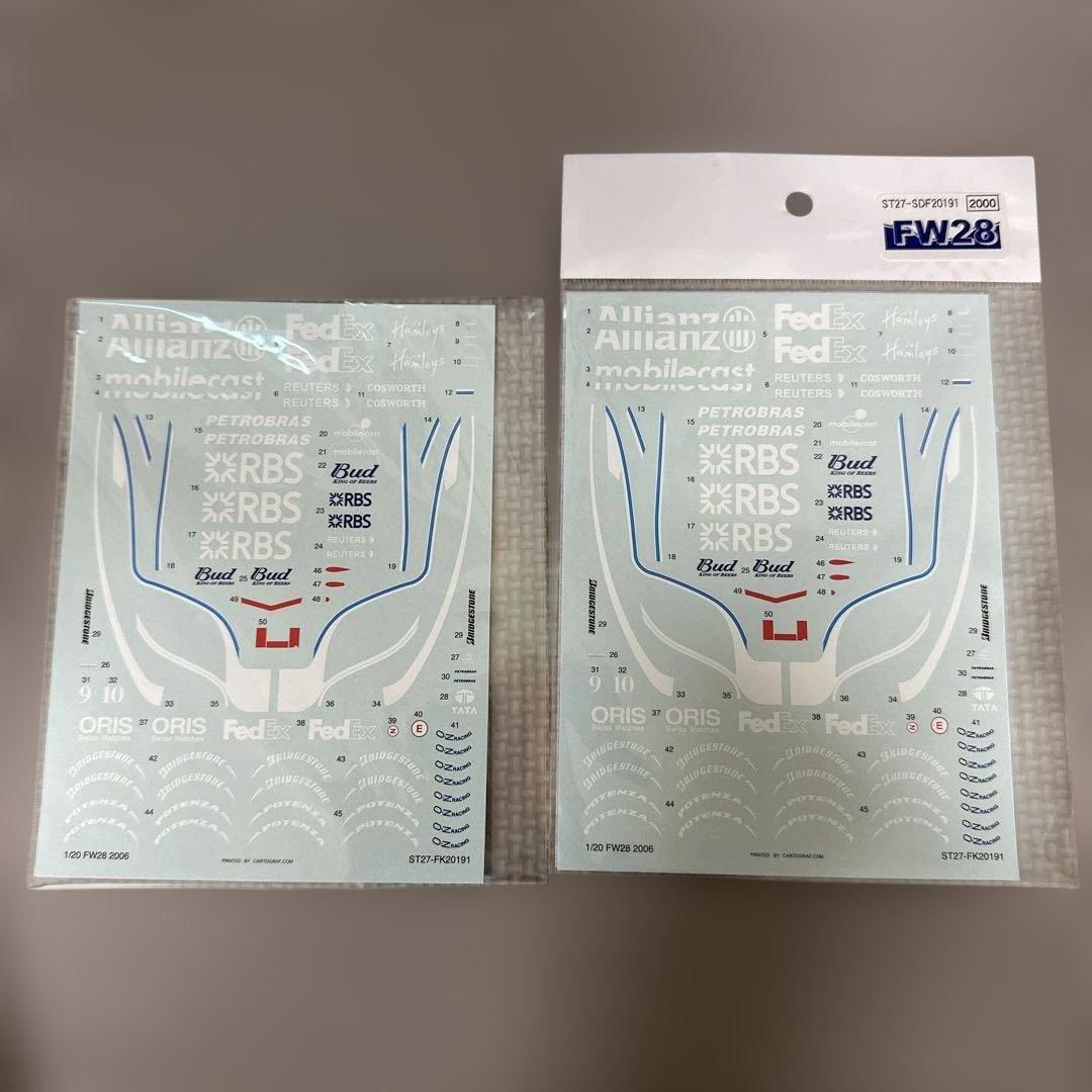 studio27 FW28 ガレージキット(スペアデカール付き)