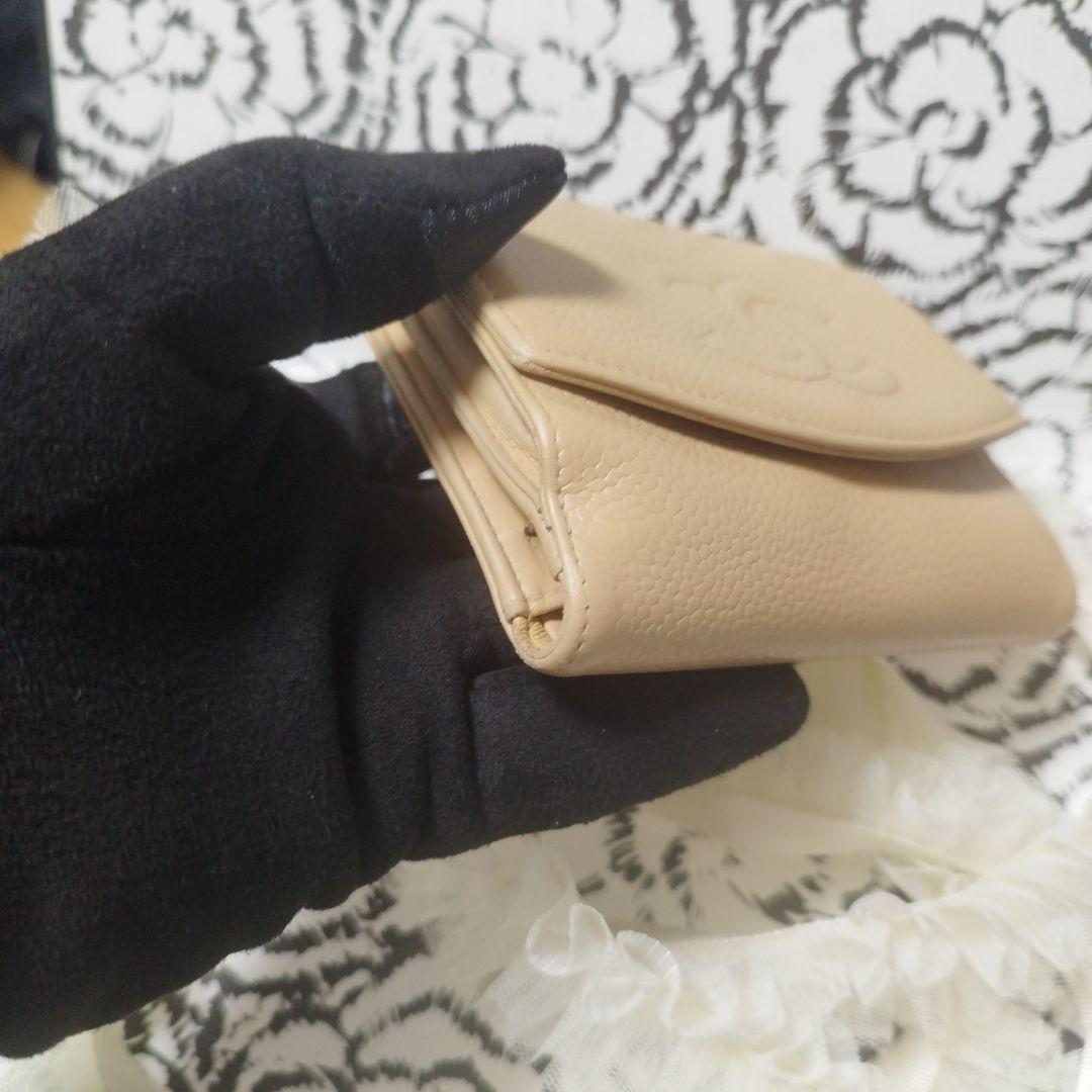 シャネル　斜め掛け　コンパクトウォレット