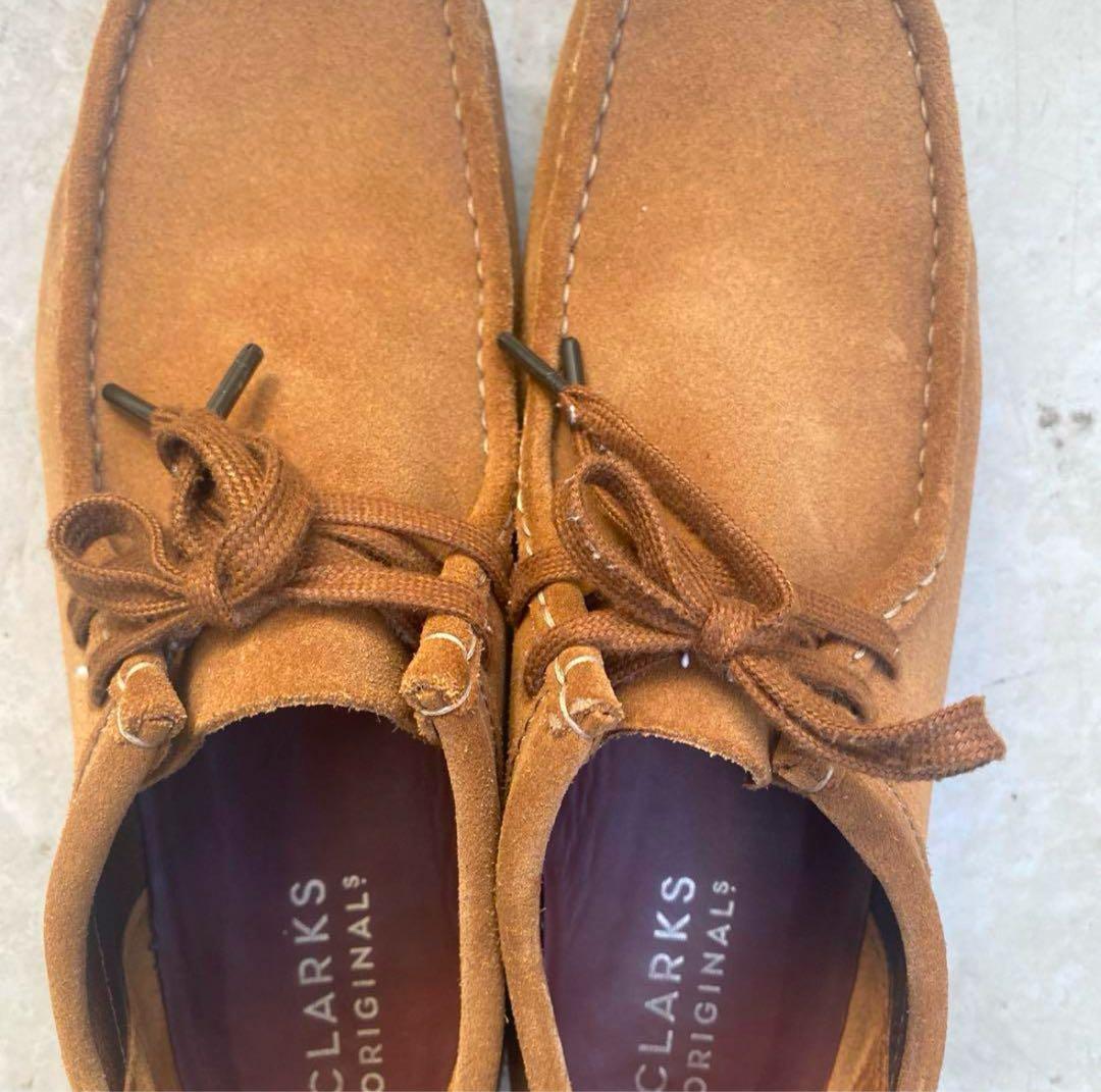 Clarks クラークス ワラビー ローカット ブラウン 26~27cm相当