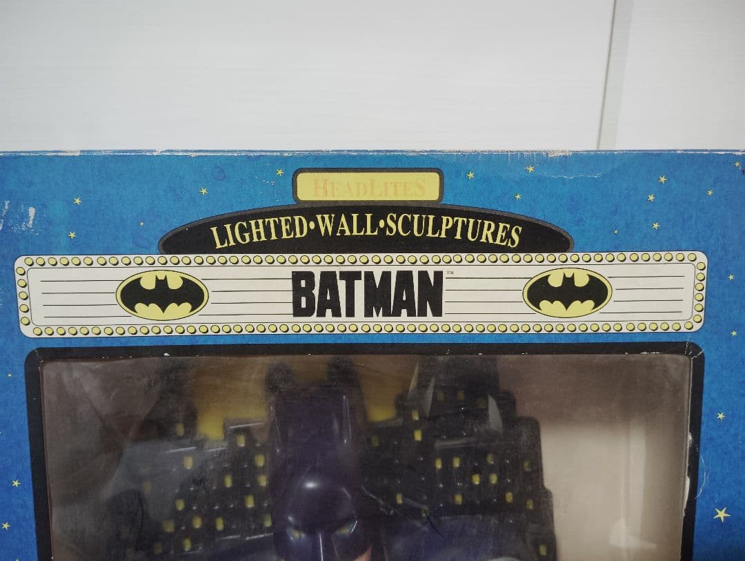 BATMAN ライト付き壁掛け彫刻 1992年