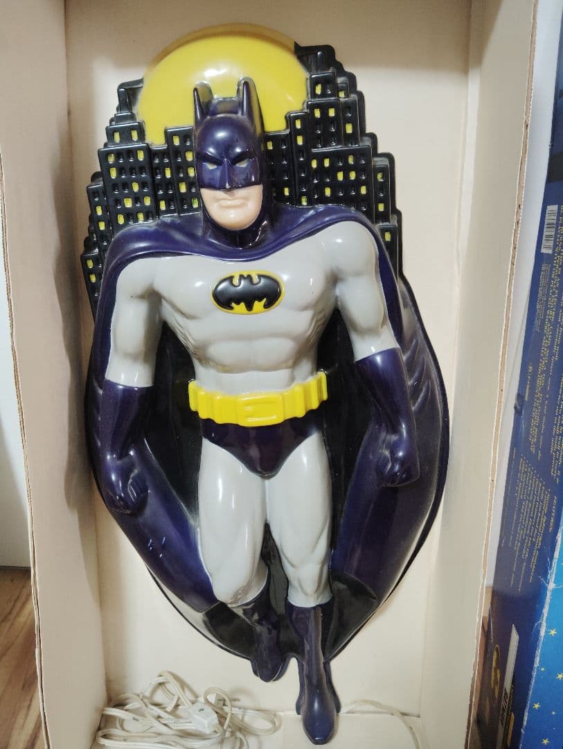 BATMAN ライト付き壁掛け彫刻 1992年