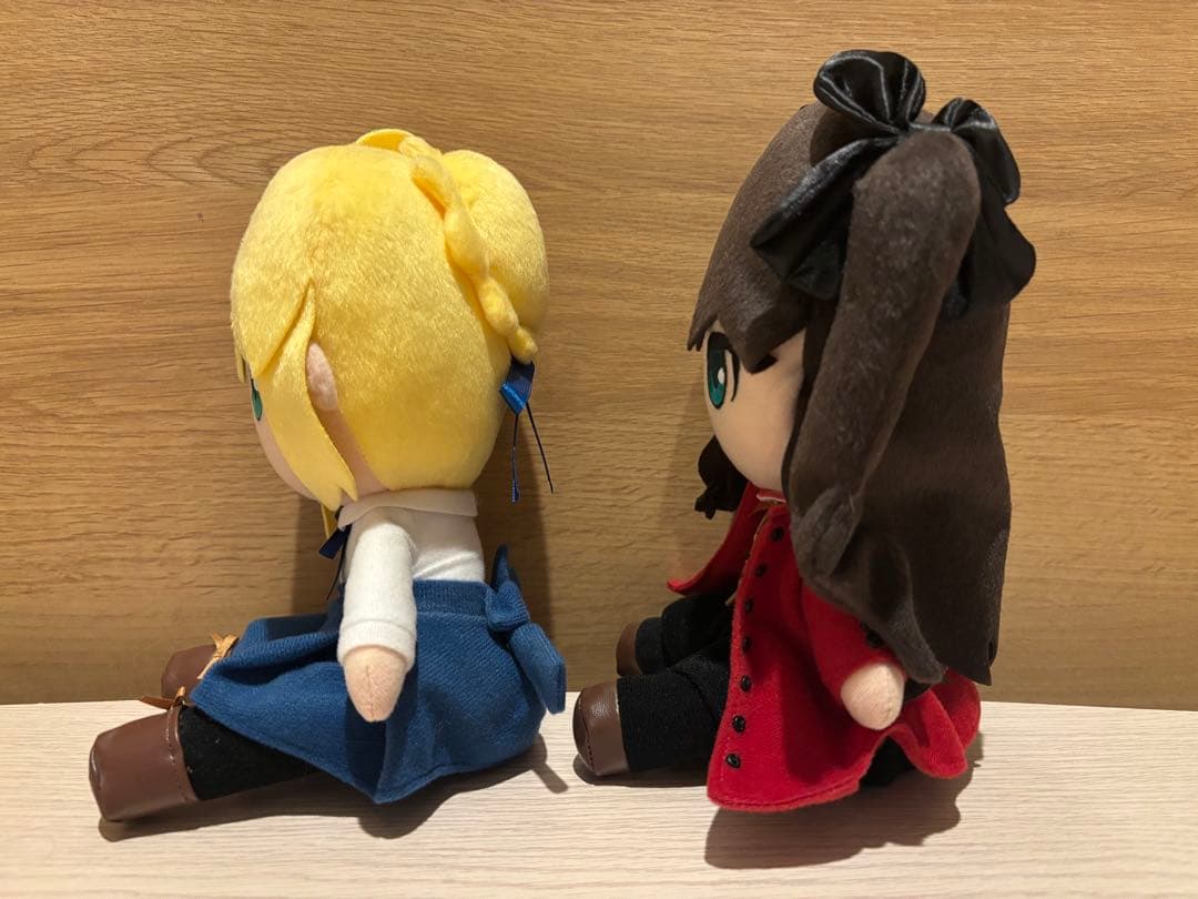 Fate/stay night GIFT ぬいぐるみ　凛＆セイバー