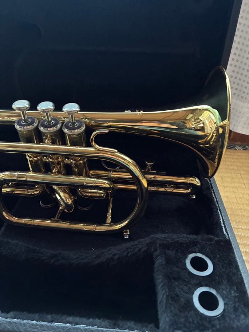 JUPTER製　中古コルネット　純正ハードケース付き